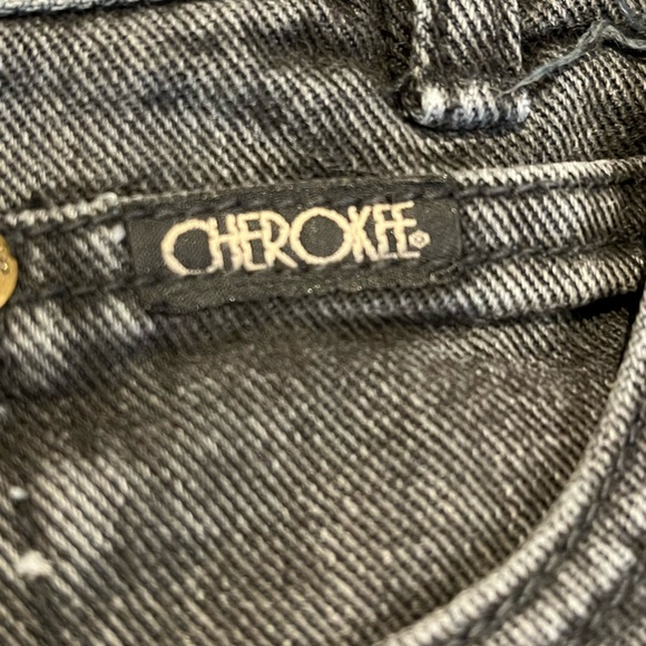 Cherokee jeans vintage high rise fit washed black - Picture 6 of 6